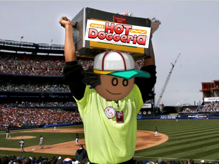 Papa’s Hot Doggeria baseball stadium meme