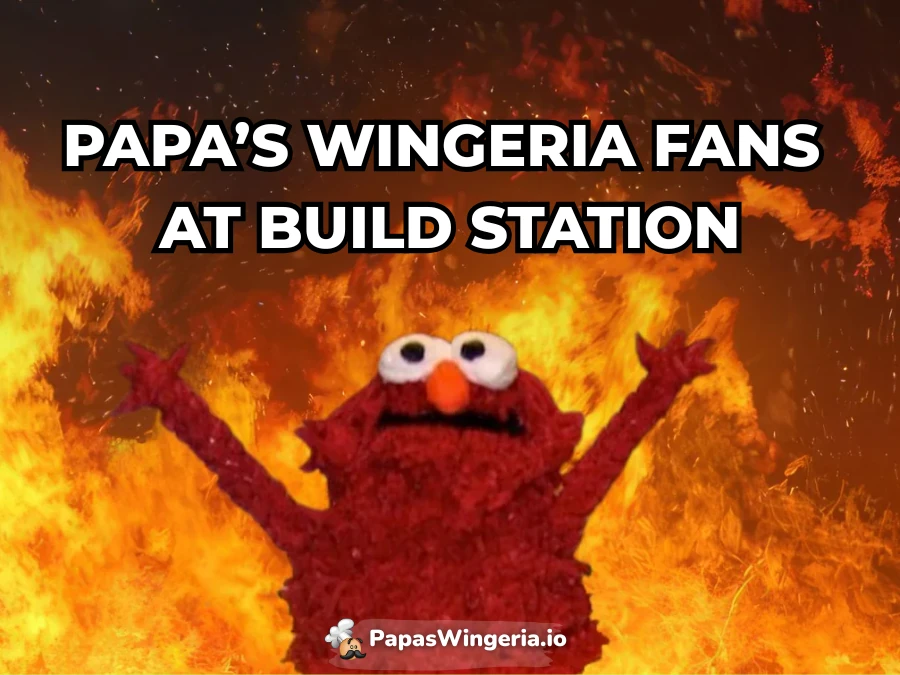 Papa’s Wingeria chaos build station meme