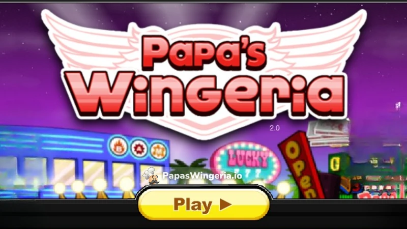 Papa's Wingeria Cooking Game