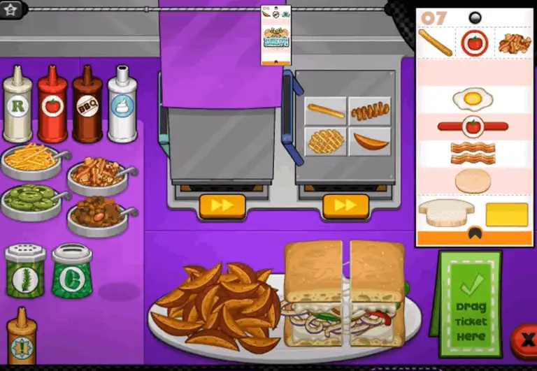 Papa's Cheeseria Full Fry Station