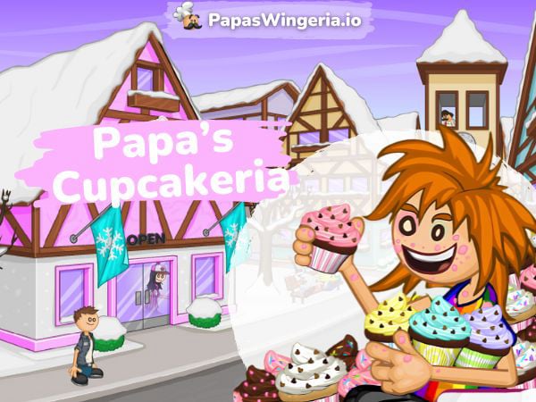 Papa's Cupcakeria Play online