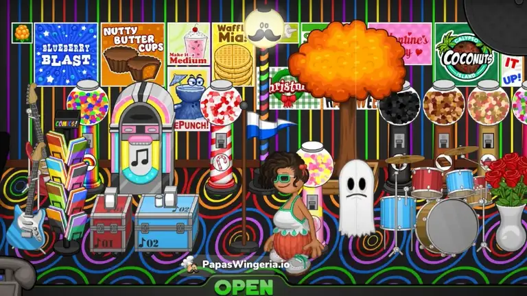 Papa's Freezeria Lobby