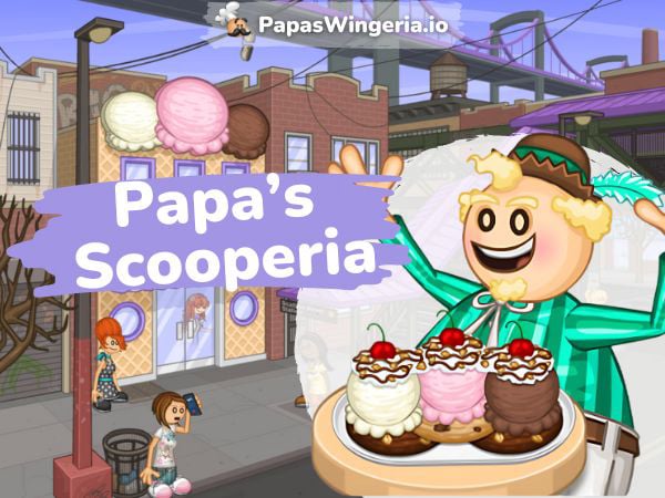 Papa's Scooperia Play Online