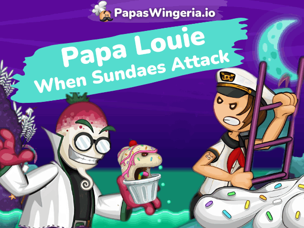Papa Louie When Sundaes Attack play Online