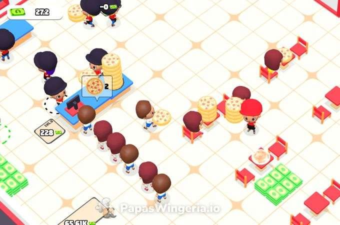 Idle Pizza Business Dining Tables