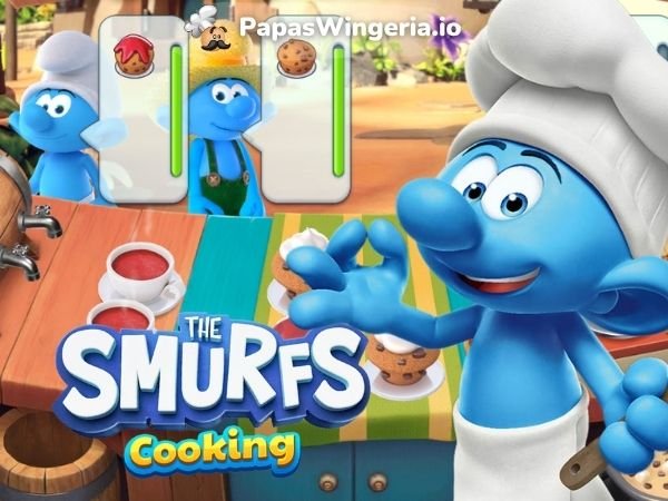 The Smurfs Cooking Play online