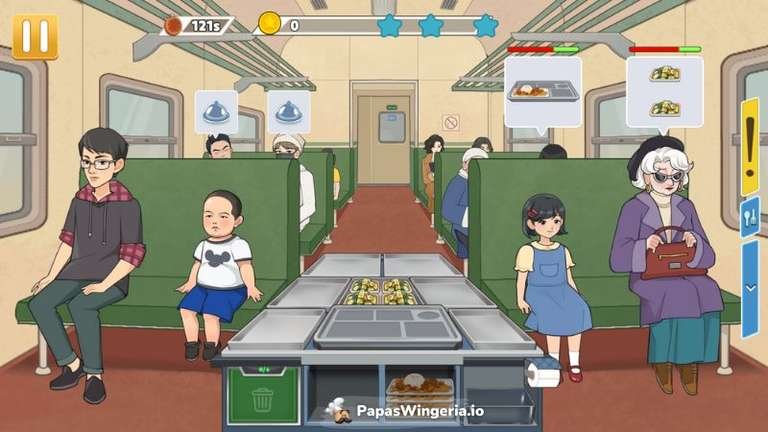 train restaurant simulator passengers wagon