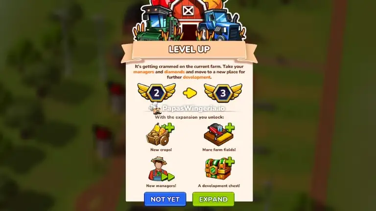 Idle Farm Expanding Fields
