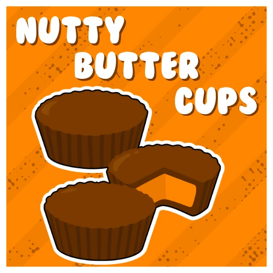 Nutty Butter Cups Papas Game Poster