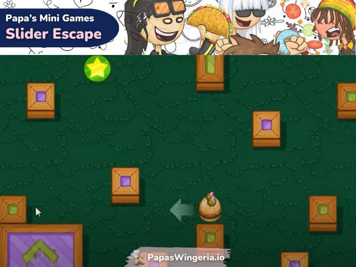 Slider Escape Mini Game