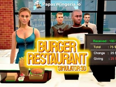 Burger Restaurant Simulator 3D - Play Free Online