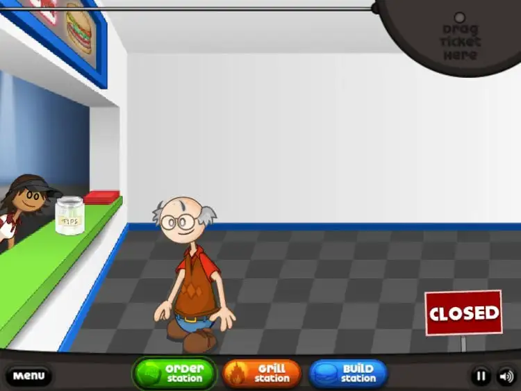 Papa's Burgeria Lobby