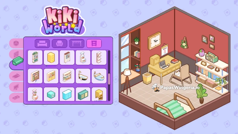 kiki world home makeover game
