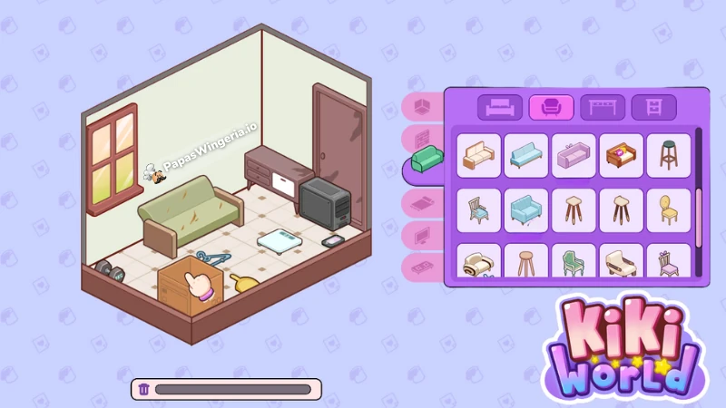 kiki world renovation game