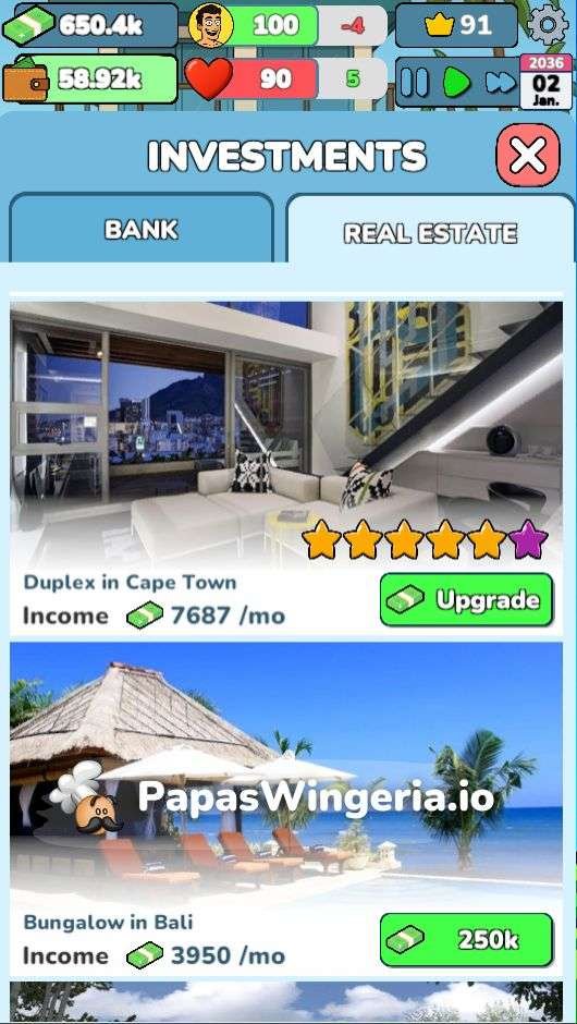 zero to millionaire  idle life simulation game investments